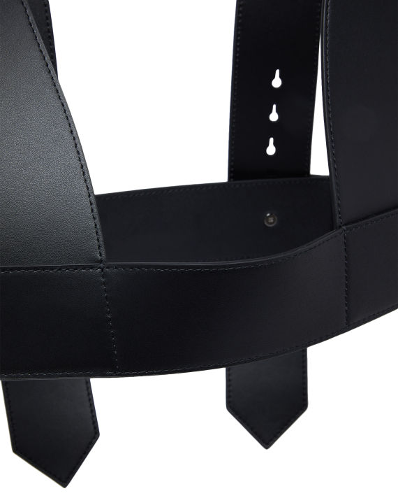 Leather-harness style belt image number 2