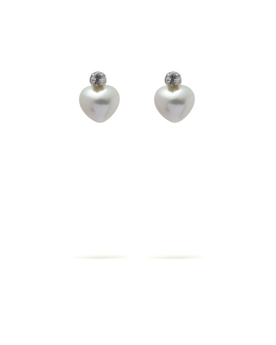 Heart earrings image number 0