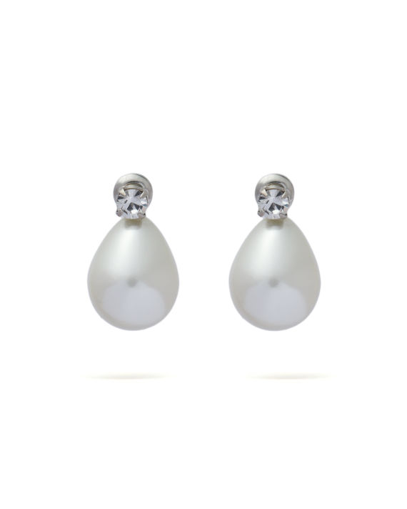 Pearl drop earrings image number 0
