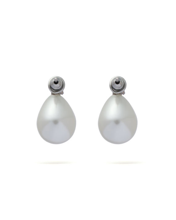 Pearl drop earrings image number 2