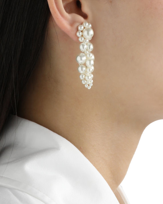 Flower earrings image number 1