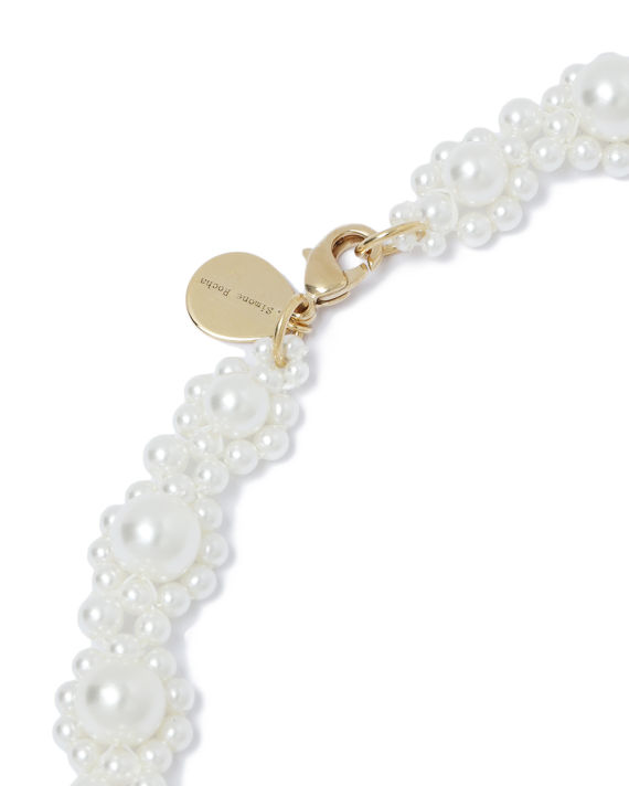 Pearl embellished necklace image number 4