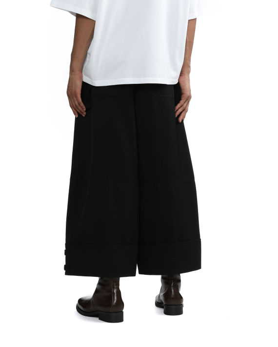 Cropped wide leg pants image number 3
