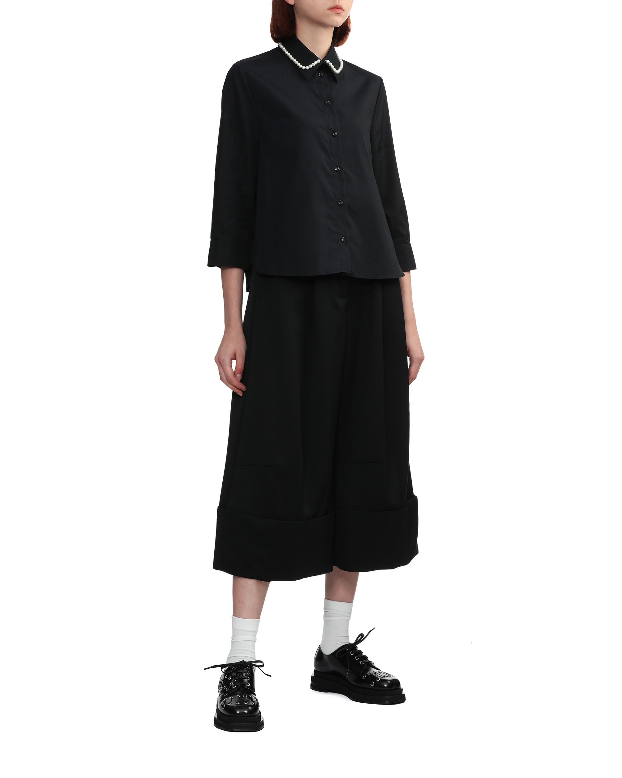 Simone Rocha Sculpted cropped trousers | ITeSHOP
