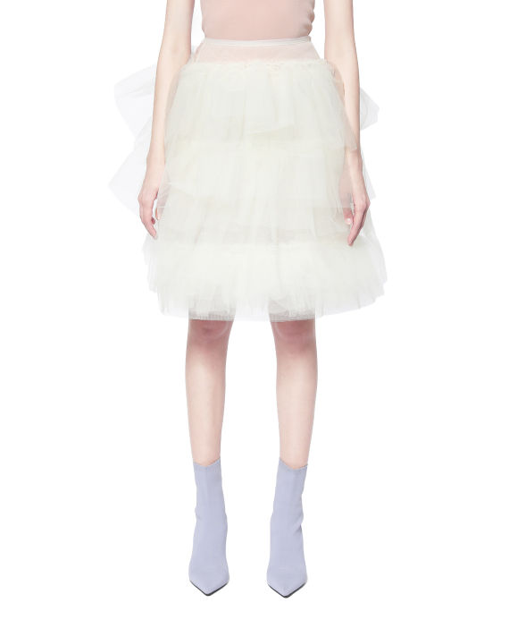 Tiered tulle skirt image number 1