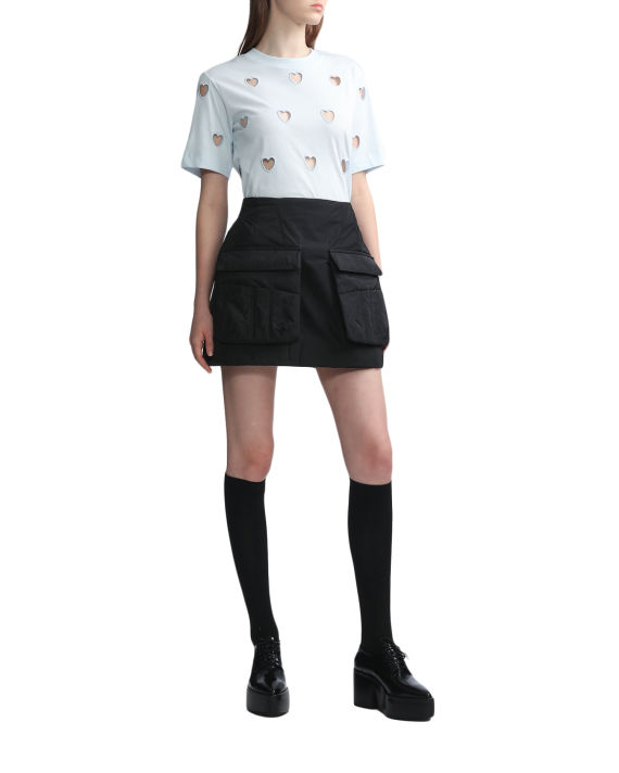 Padded mini skirt image number 1