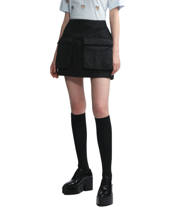 Padded mini skirt image number 2