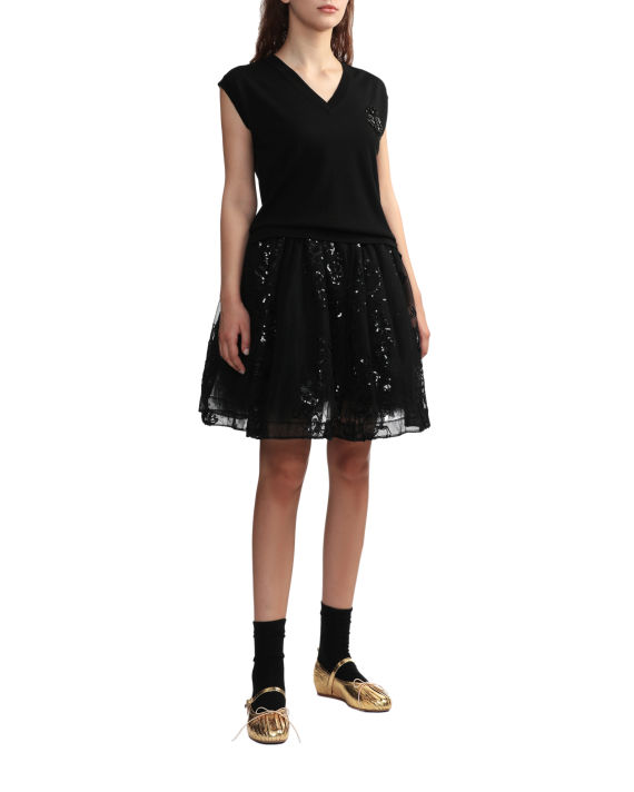 Embellished mini skirt image number 1
