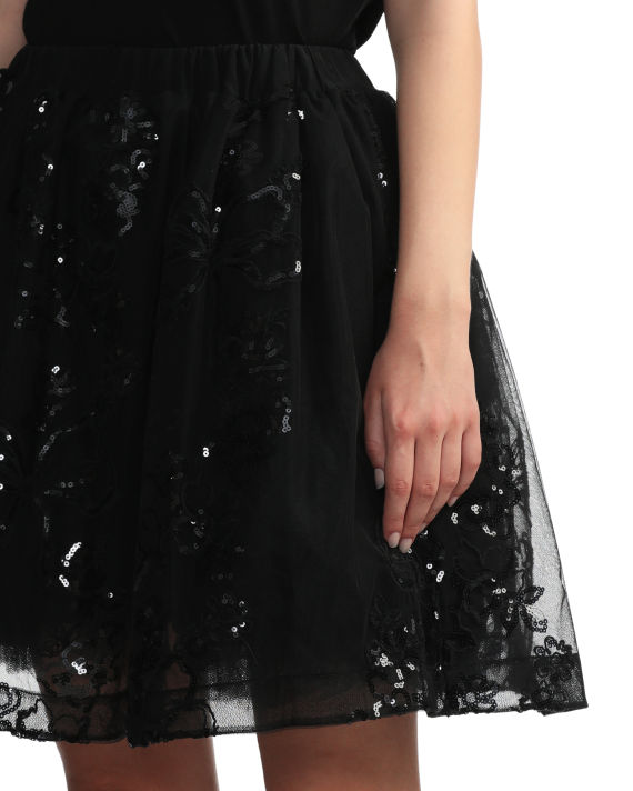 Embellished mini skirt image number 4