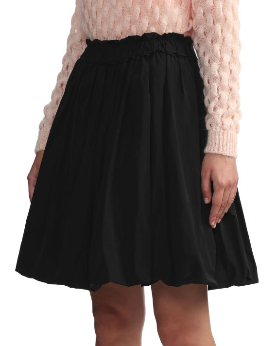 Elasticated mini bubble skirt image number 4