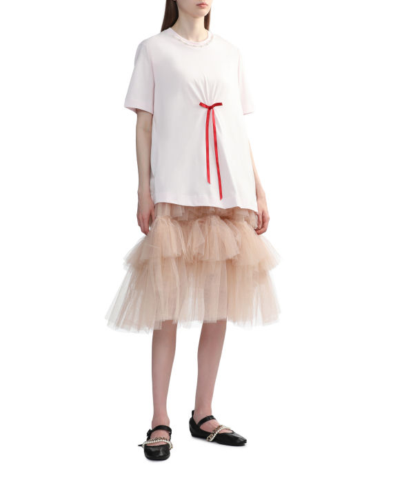 Tiered tulle skirt image number 1