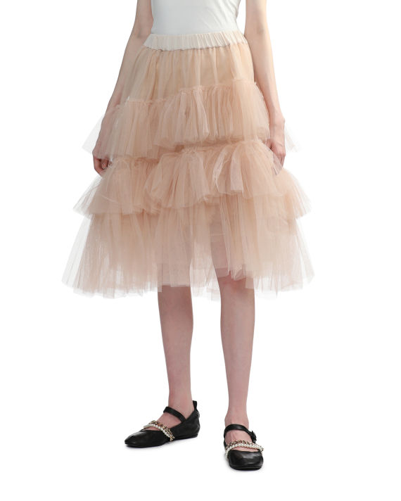 Tiered tulle skirt image number 2