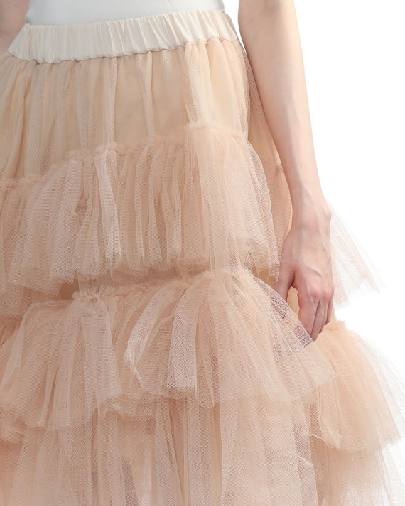 Tiered tulle skirt image number 4