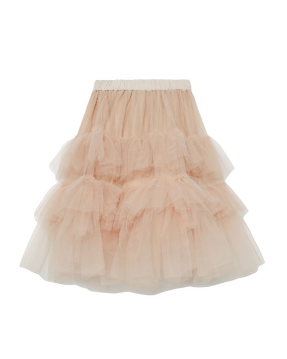 Tiered tulle skirt image number 5