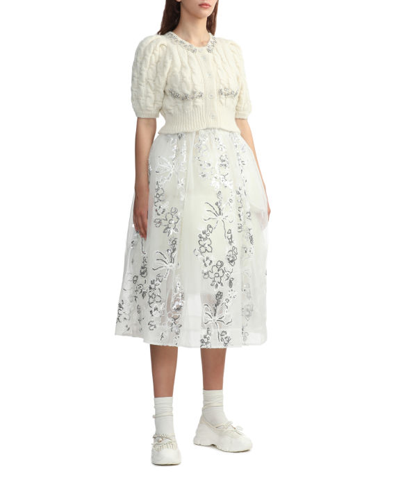 Embellished midi skirt image number 1