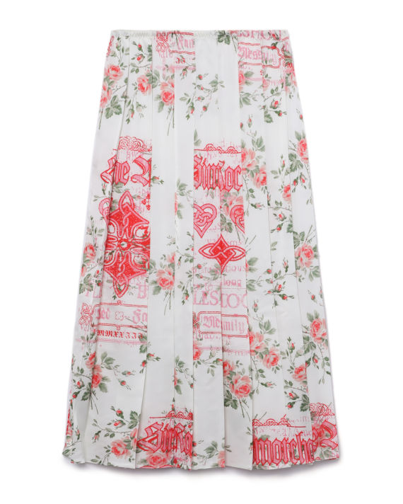 Floral pleated skirt image number 5