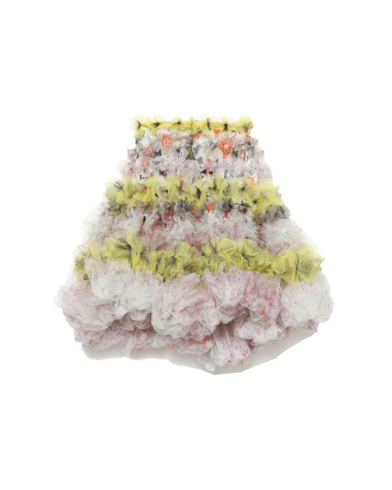 Air-flower printed skirt image number 5