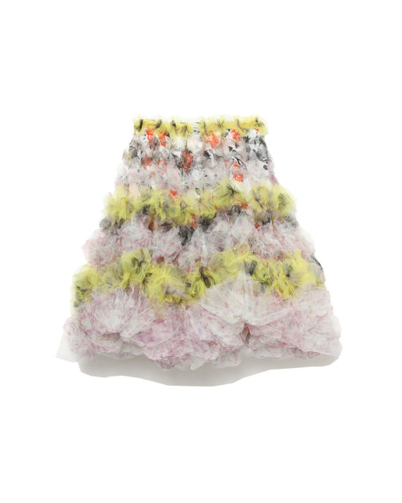 Air-flower printed skirt image number 6