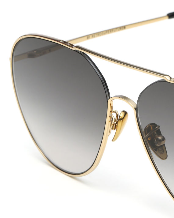 Ombre aviator sunglasses image number 3