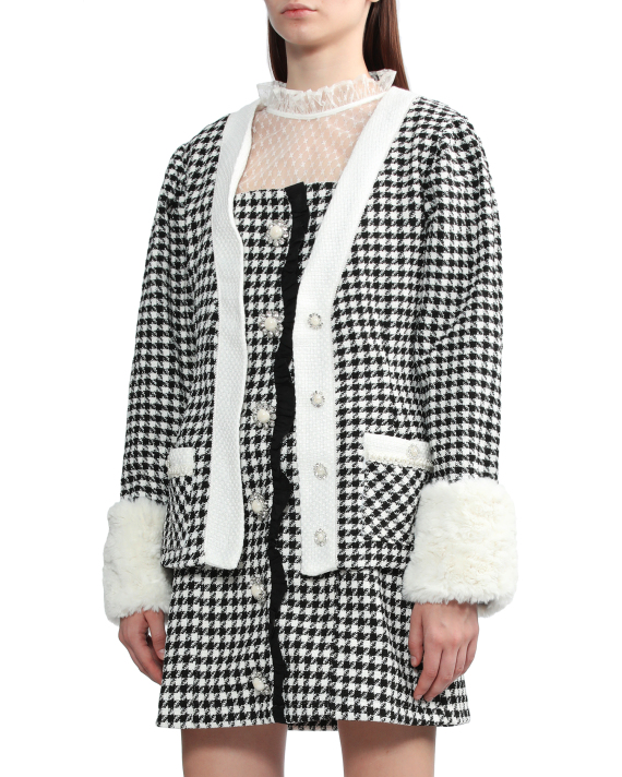 SISTER JANE Patterned cardigan