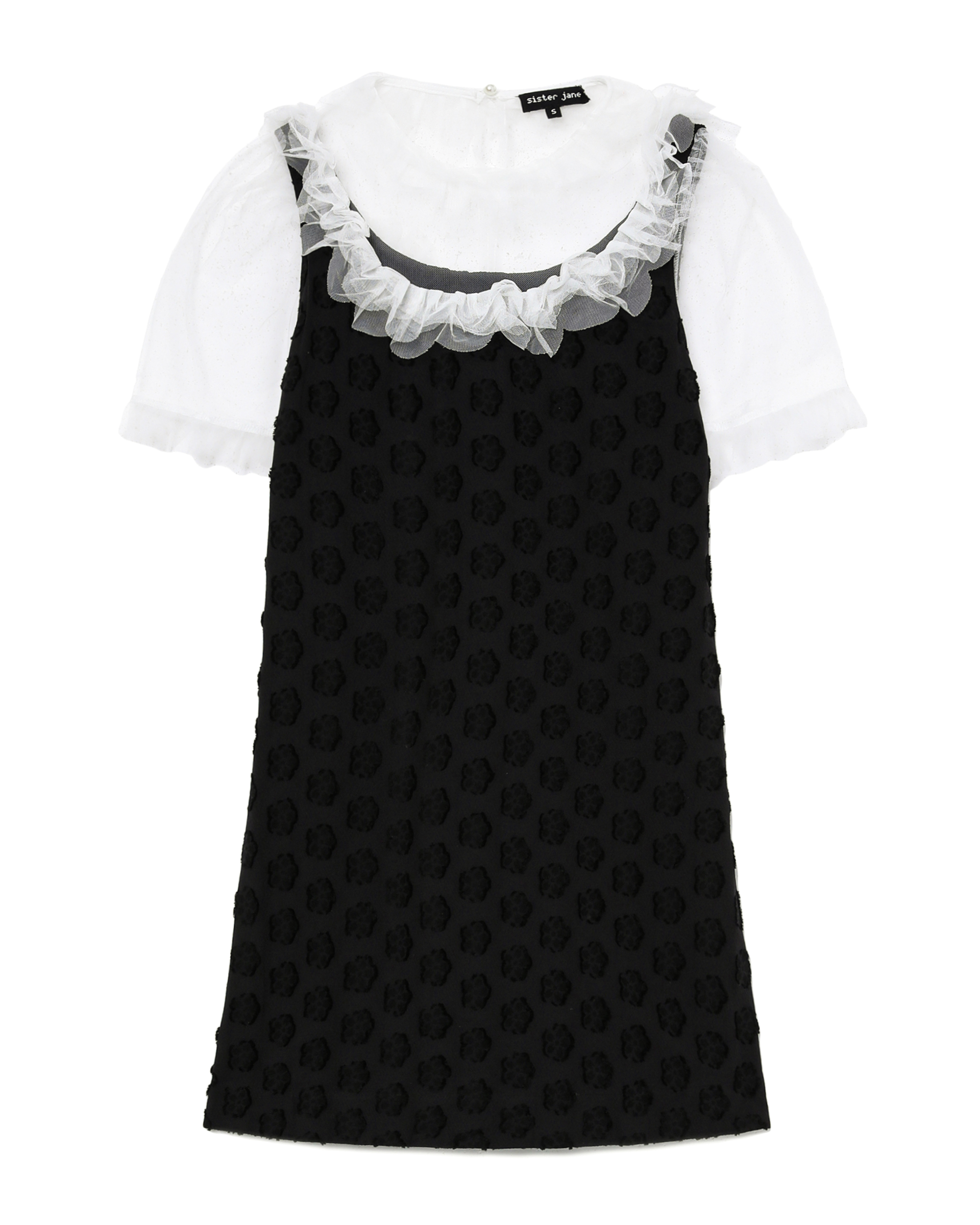 SISTER JANE Mara jacquard mini dress | ITeSHOP
