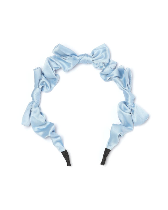 Satin bow headband image number 0