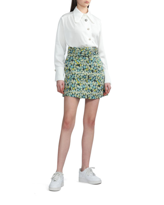 Floral mini skirt image number 1