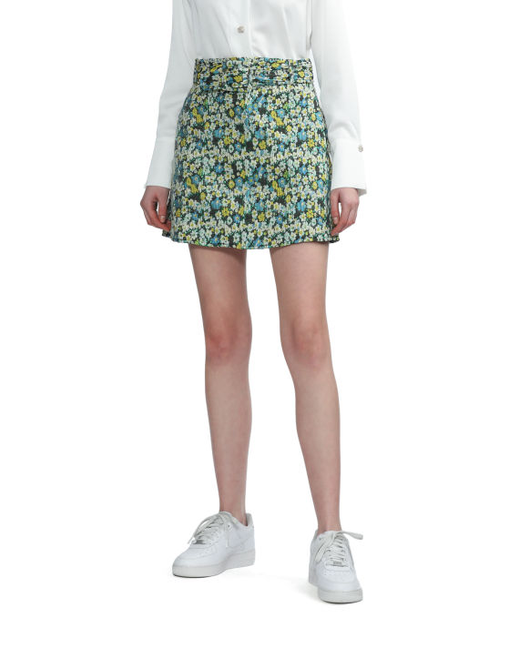 Floral mini skirt image number 2