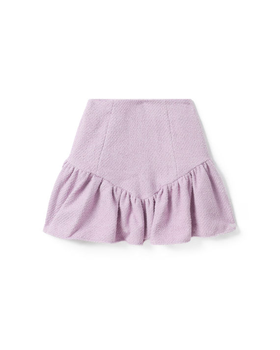 Embellished tweed mini skirt image number 5