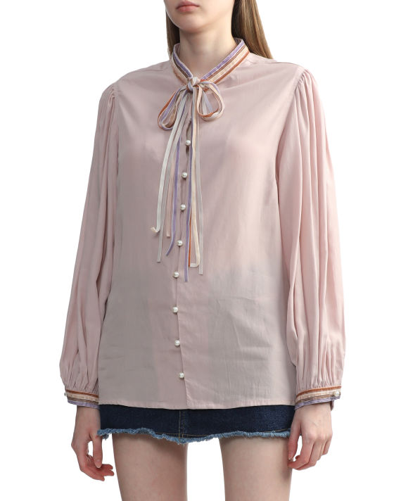 Fisher ribbon blouse image number 2