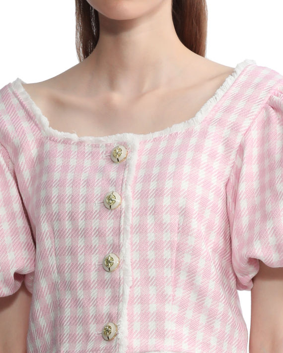 Cropped buttoned top image number 4