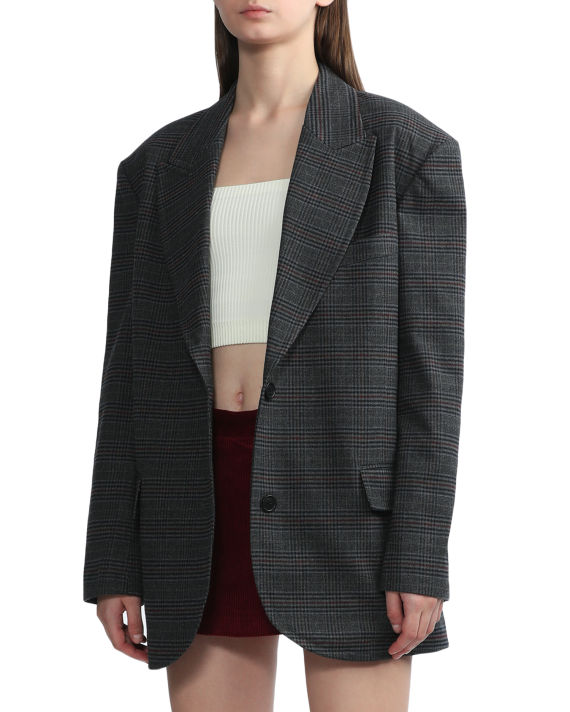 Checked blazer image number 2