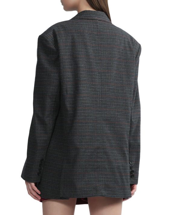 Checked blazer image number 3