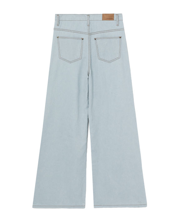 Contrast stitch pants image number 5