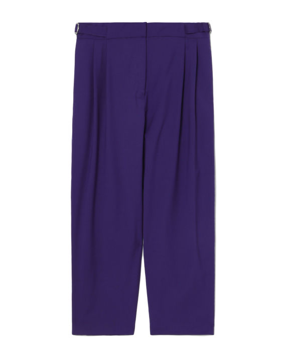 Pleated cropped pants image number 0