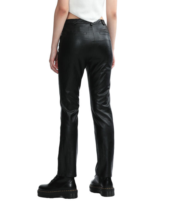 Faux leather pants image number 3