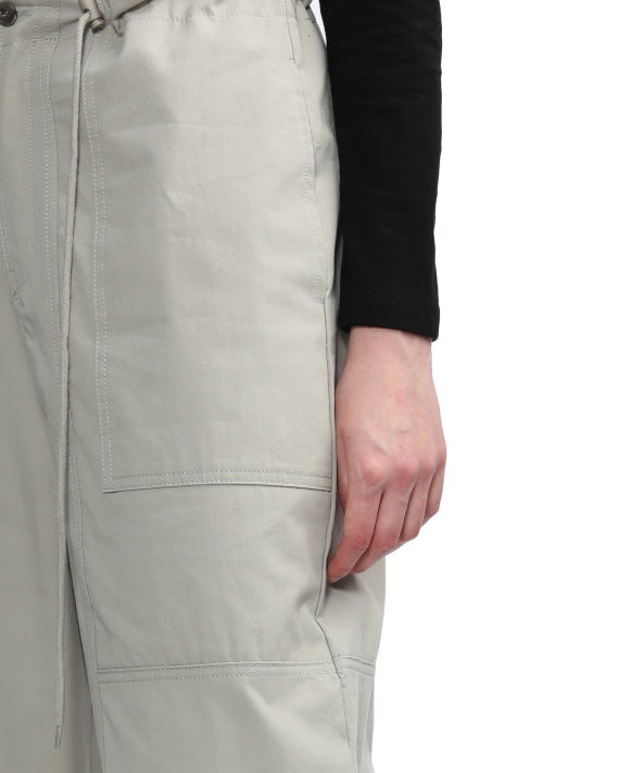 Drawstring tapered pants image number 4