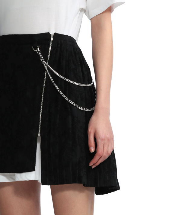 Chain mini skirt image number 4