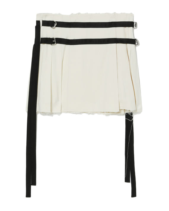 Belted pleated skirt image number 0