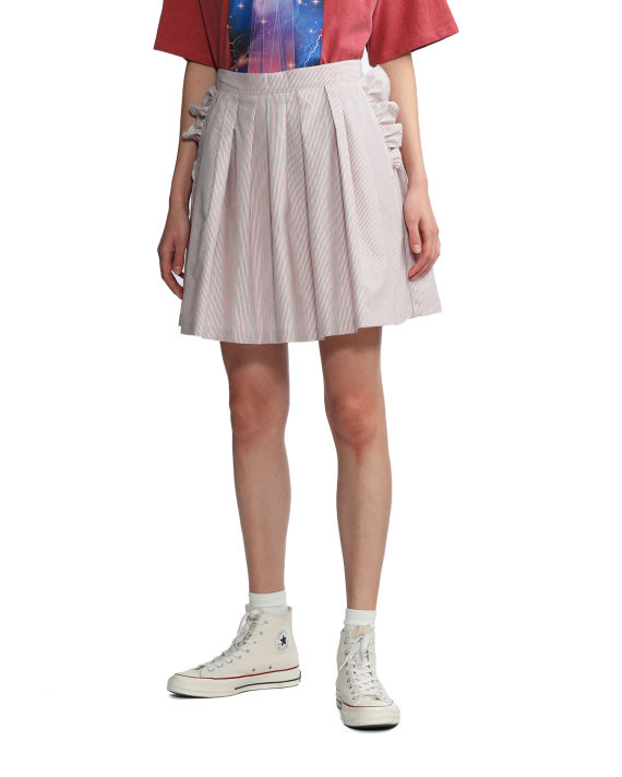 Pleated mini skirt image number 2
