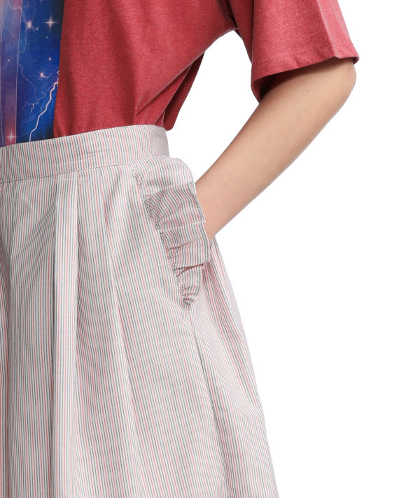 Pleated mini skirt image number 4
