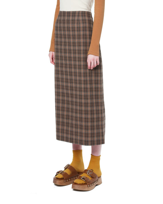 Plaid skirt image number 2