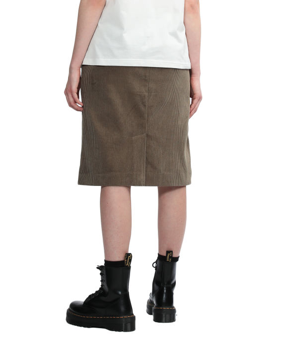 Corduroy mini skirt image number 3