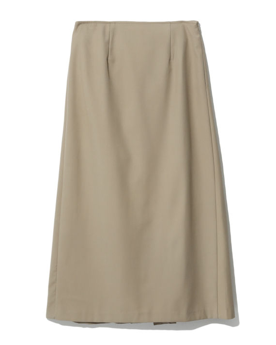 Buttoned midi skirt image number 0