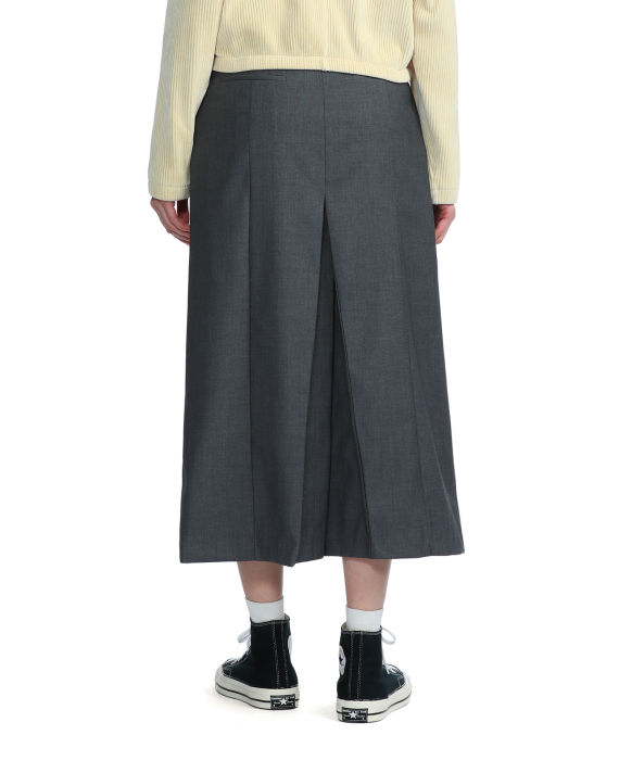 Buttoned midi skirt image number 3