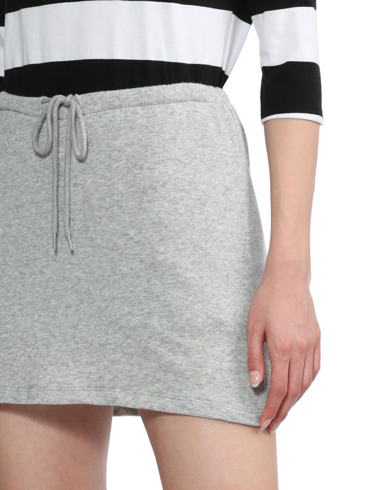 Drawstring mini skirt image number 4