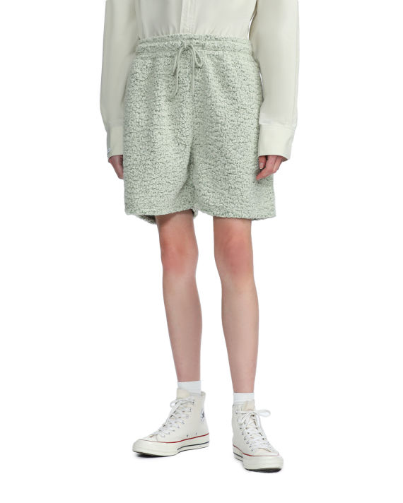 Drawstring fleece shorts image number 2