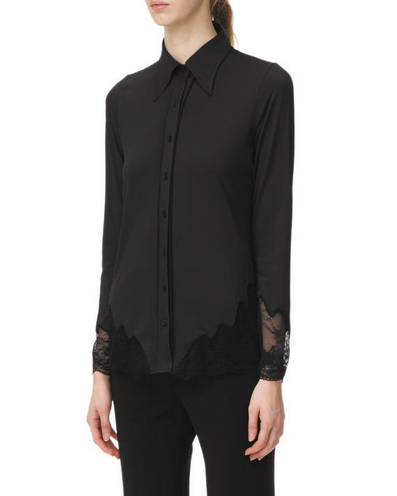 Lace panelled shirt image number 3