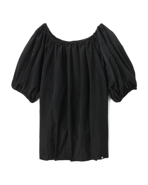 Gathered puff sleeve blouse image number 0