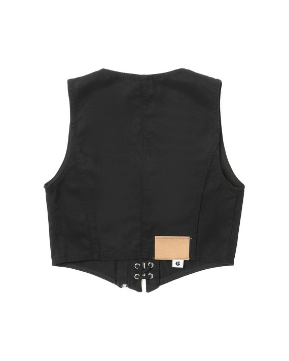 Lace-up corset vest image number 5